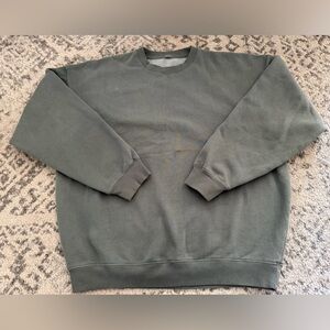 John Galt Green Womens Crewneck